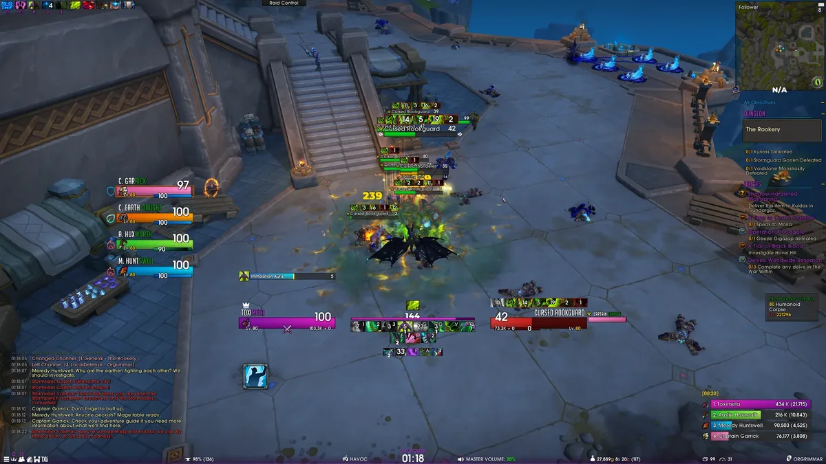 Official ToxiUI World of Warcraft interface overview